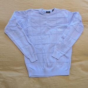 Vintage Light Blue Izod Cotton Sweater
